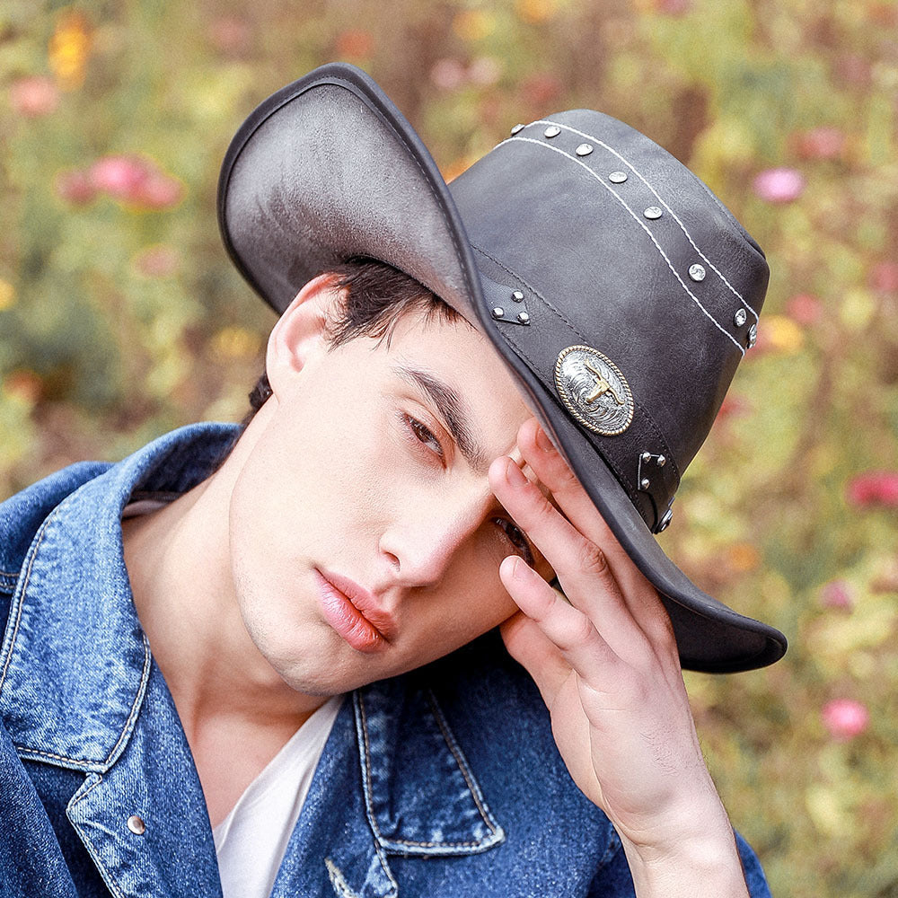 Rivet Western Cowboy Hat