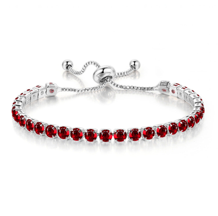 Women's Zircon Tennis Bracelet