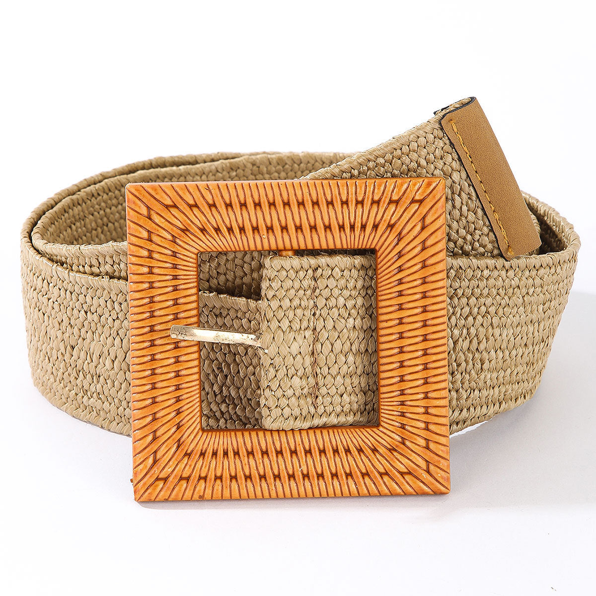 Women's Braided Elastic Waist Belt