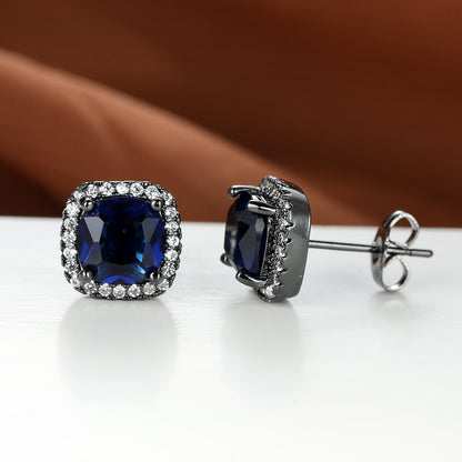 Luxury Zircon Stud Earrings