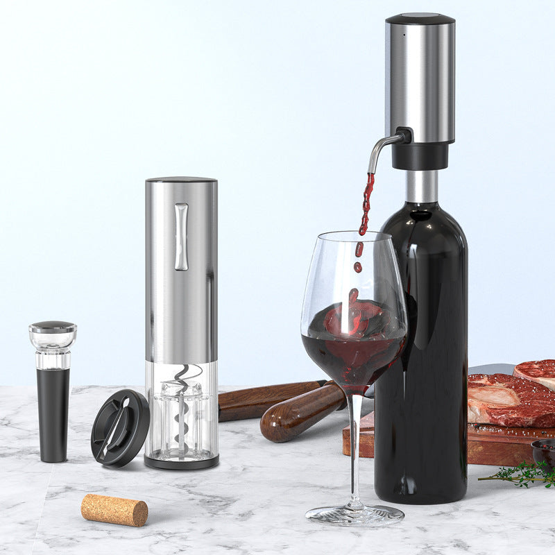 Electric Wine Opener Set