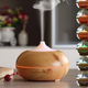 Wood Grain Aroma Humidifier