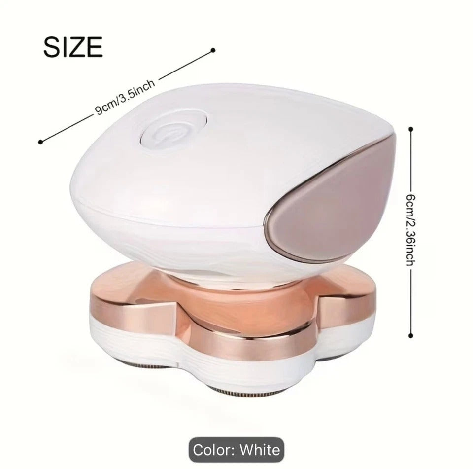 Women 4 Head Electric Shaver 360° USB Rechargeable Wet & Dry Razor