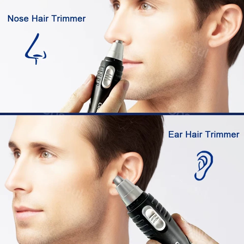 Electric Nose Hair Trimmer Safe Nose Ear Hair Remover for Men & Women USB Rechargeable