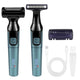 2-in-1 Body & Groin Hair Shaver Waterproof Dual Head Trimmer for Men and Women