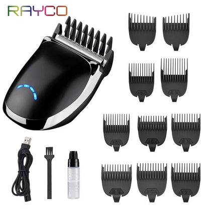 RAYCO Cordless Hair Clipper USB Rechargeable Beard Trimmer Men Shaver