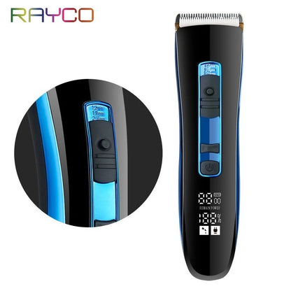 Professional Cordless Hair Clipper – Rechargeable & Washable Barber Trimmer