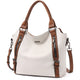 Genuine Leather Women Large Tote & Crossbody Convertible Bag