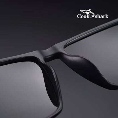 Cook Shark HD Polarized Square Sunglasses for Men