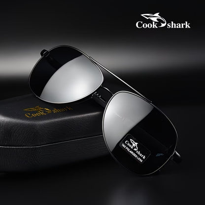 Cook Shark Polarized Photochromic Driving Sunglasses for Men Day & Night