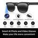 AI Smart Glasses with 800W Camera, Translation & Voice Assistant