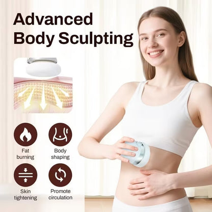 ROSEKEYSB Electric Body Massager Handheld 220V Relaxation Massage Device with UK Plug