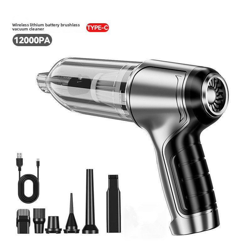 Handheld Car Vacuum Cleaner and Inflator