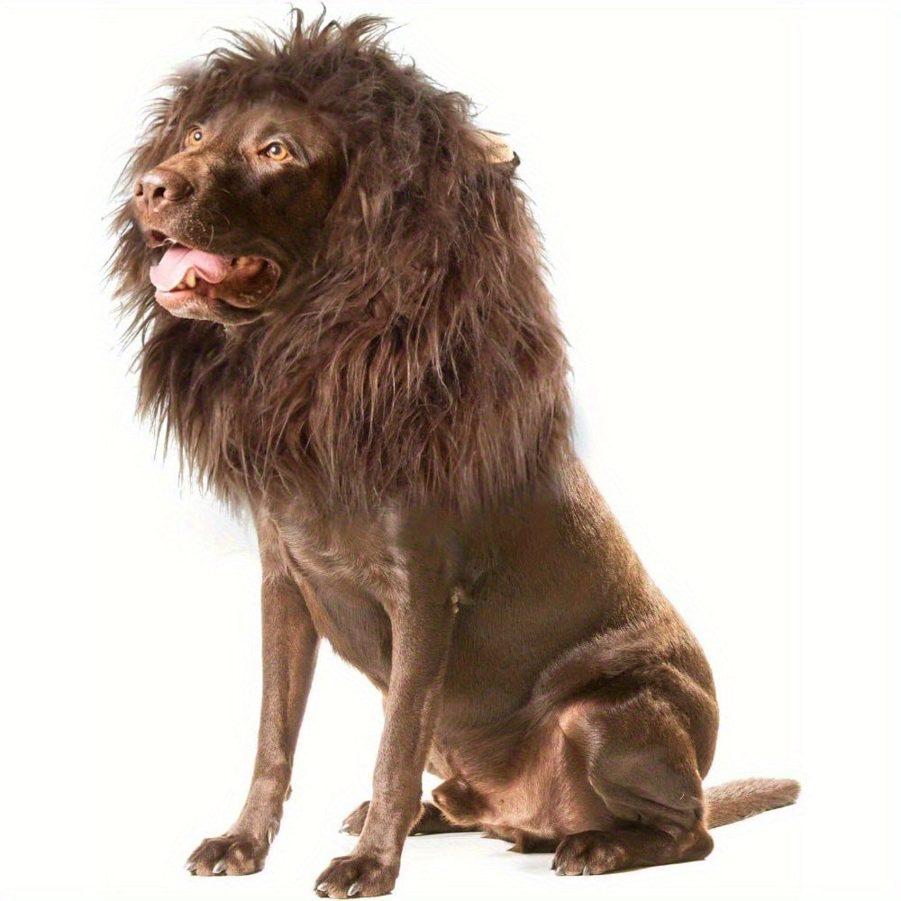 Adjustable Lion Wig Hat