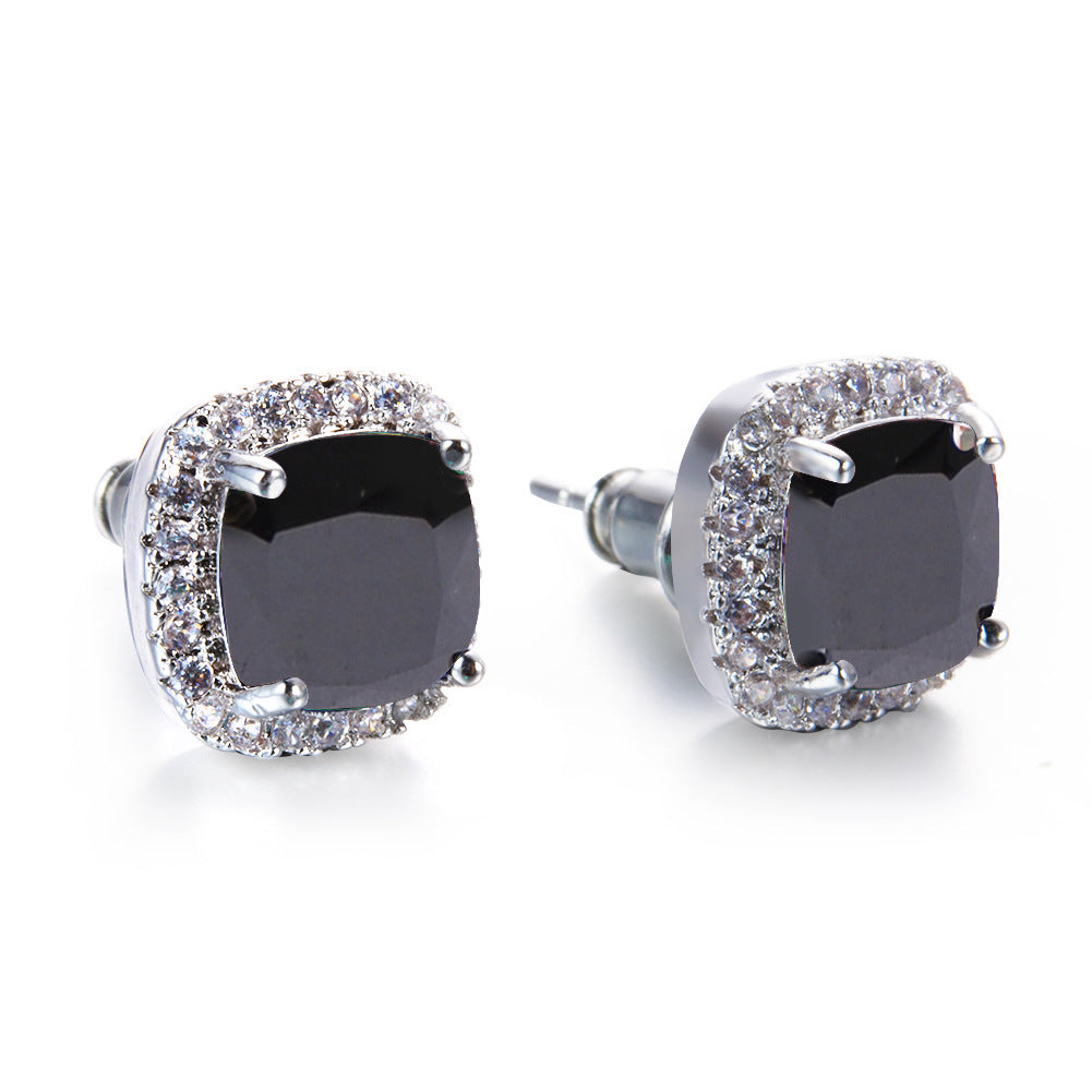 Luxury Zircon Stud Earrings