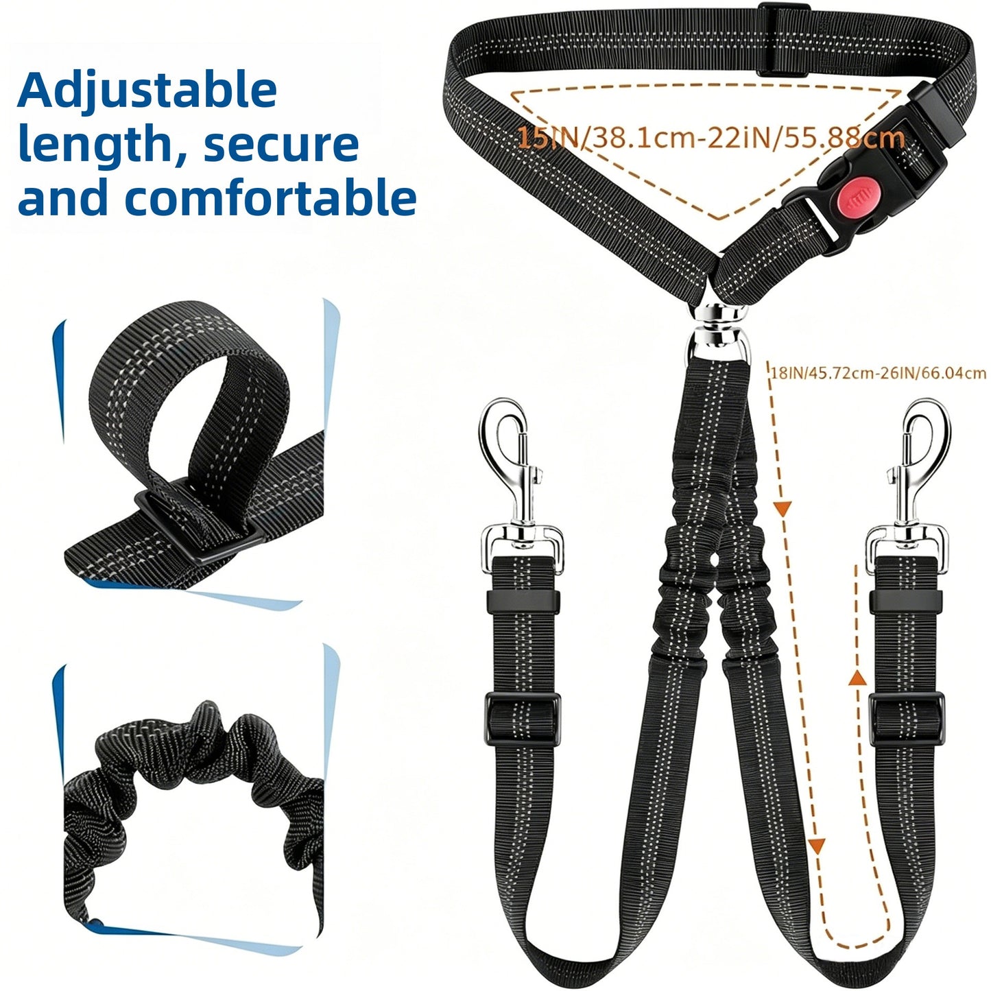 Adjustable Dog Safety Leash