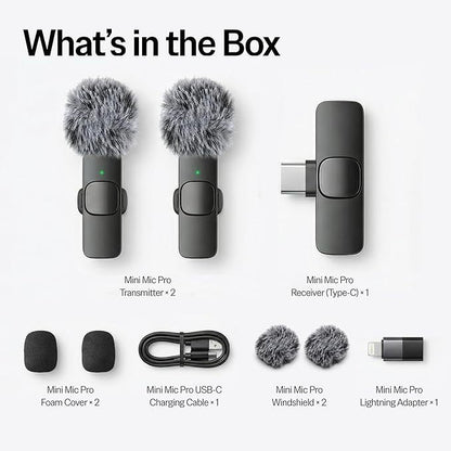 K9 Wireless Lavalier Microphone