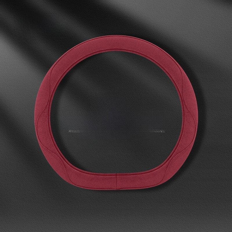 Breathable Leatherette Steering Wheel Cover