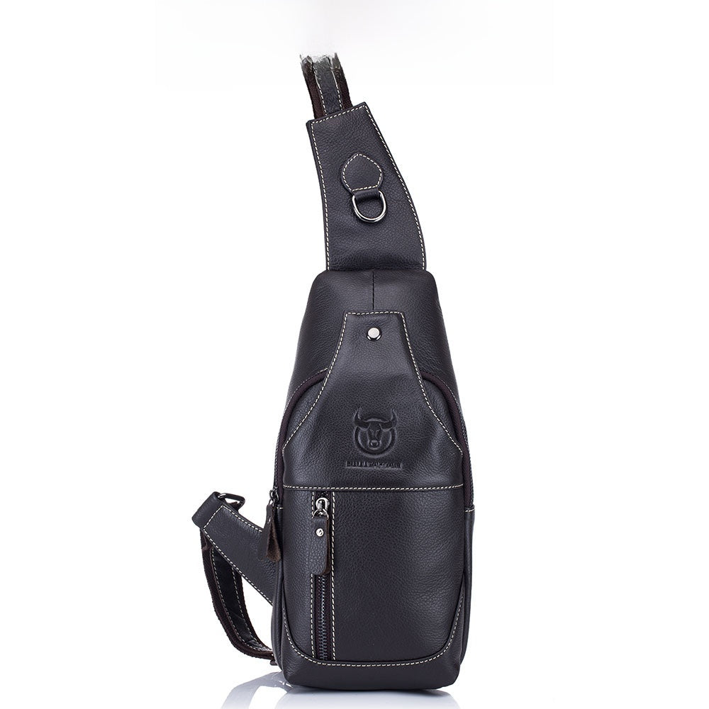 Leather Crossbody Chest Bag