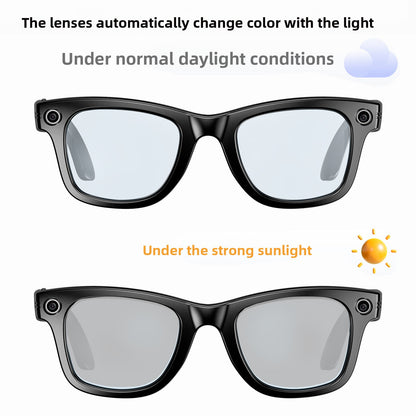 AI Smart Glasses with 8MP Camera