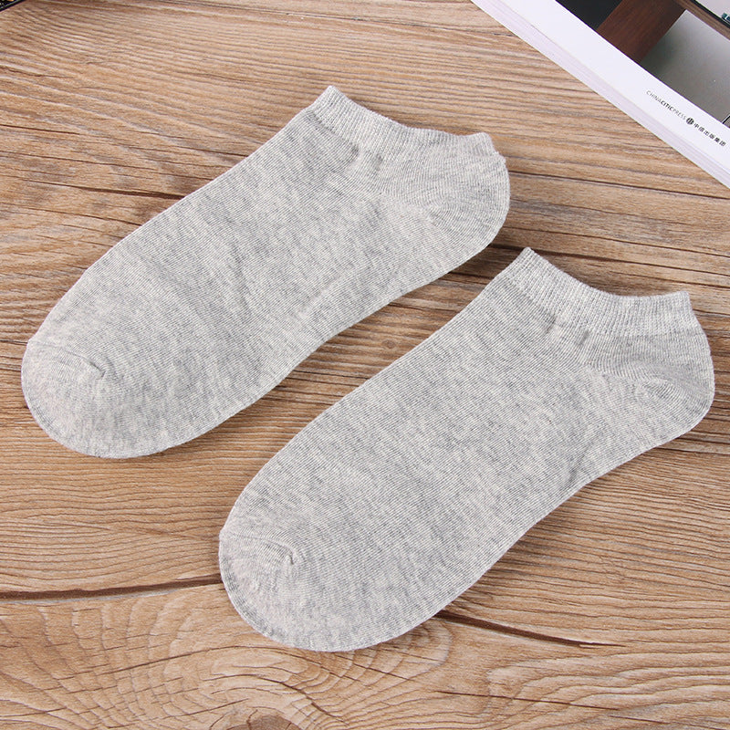 Men's Cotton Boat Socks