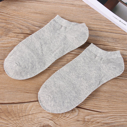 Men's Cotton Boat Socks