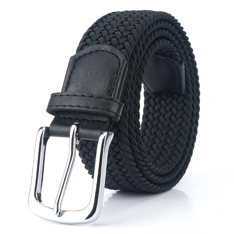 Elastic Woven Canvas Belt