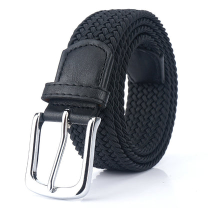 Elastic Woven Canvas Belt