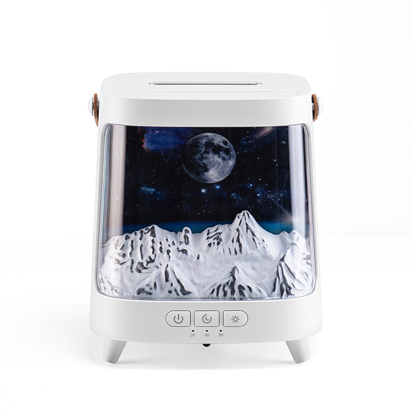 Flame Effect Aroma Humidifier