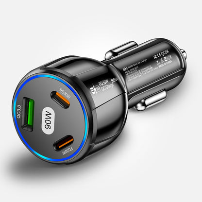 90W Dual Port Fast Car Charger