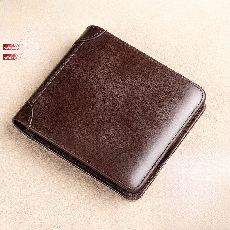 Genuine Leather RFID Wallet