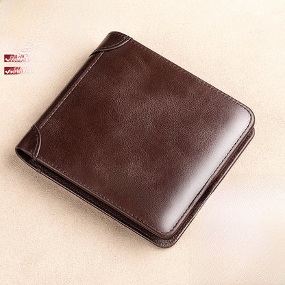 Genuine Leather RFID Wallet