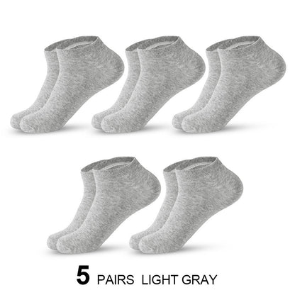 Men's Cotton Boat Socks