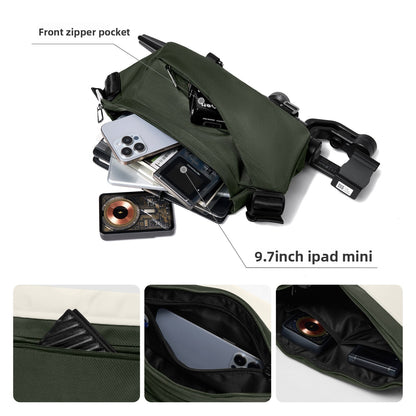 Functional Crossbody Messenger Bag