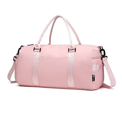 Kono Sports Gym & Travel Duffel Bag with Shoe & Wet Pocket