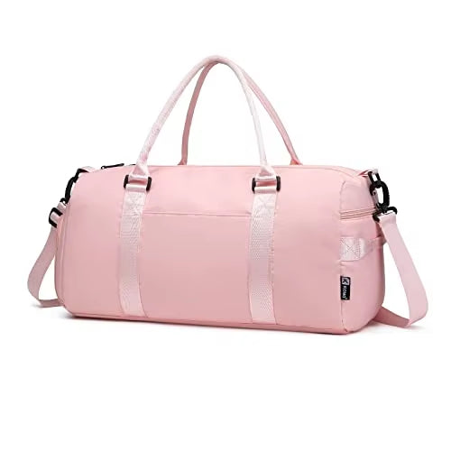 Kono Sports Gym & Travel Duffel Bag with Shoe & Wet Pocket