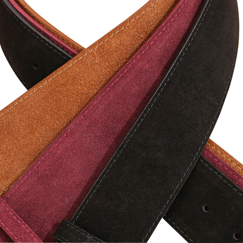 Women's Wide Leather Waist Belt