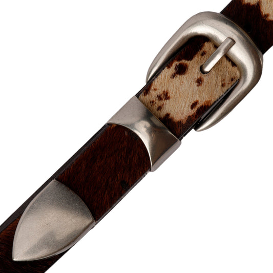 Horsehair Leather Fashion Belt