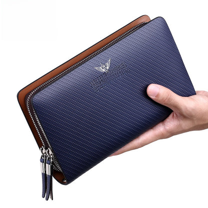 Men's Leather Clutch Wallet