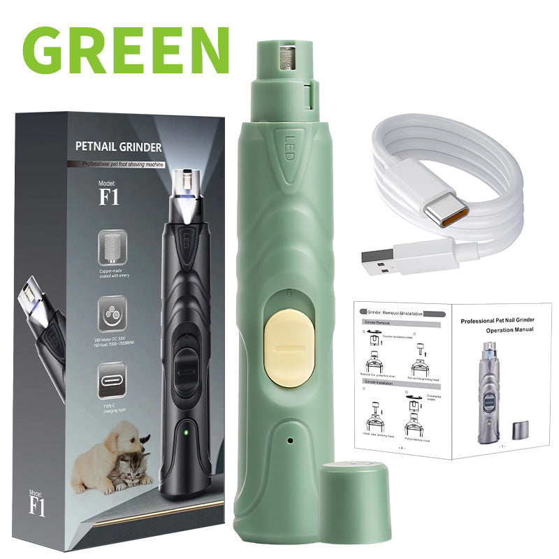Rechargeable Pet Nail Grinder