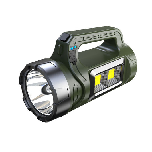 Solar Rechargeable LED Flashlight