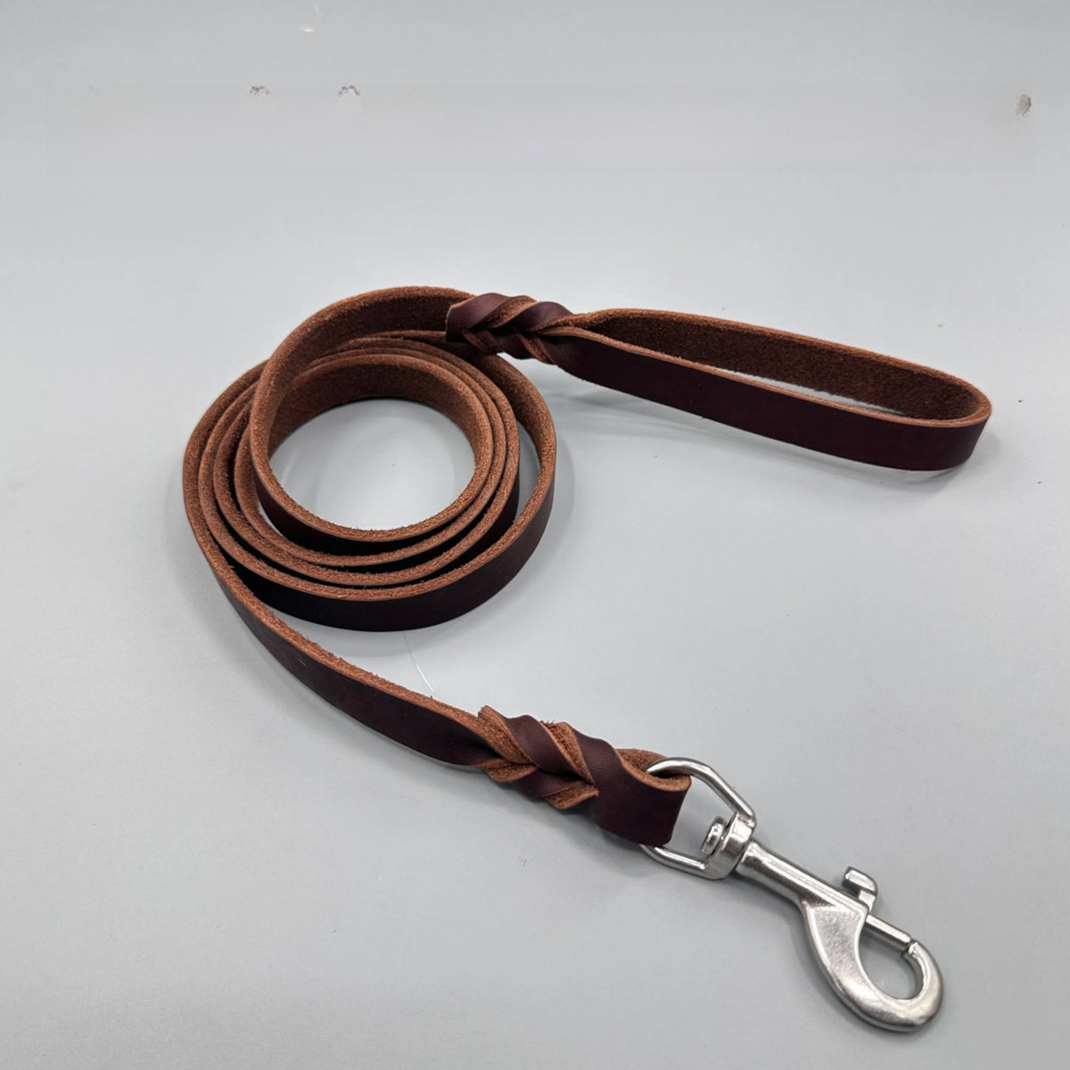 Leather Dog Leash 1.8cm Wide