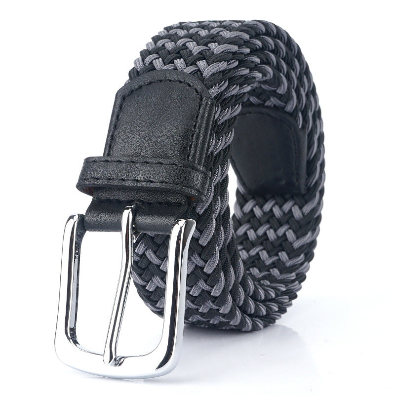 Elastic Woven Canvas Belt