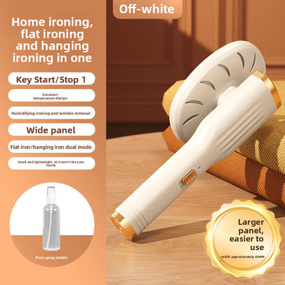Portable 2-in-1 Garment Steamer & Mini Electric Iron