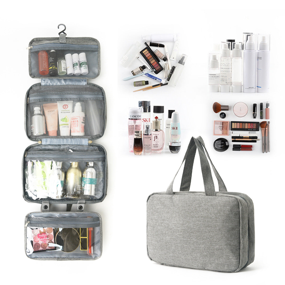 Foldable Cosmetic Wash Bag