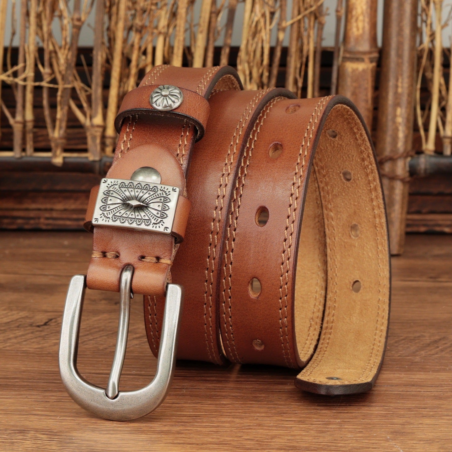 Women's Leather Waist Belt