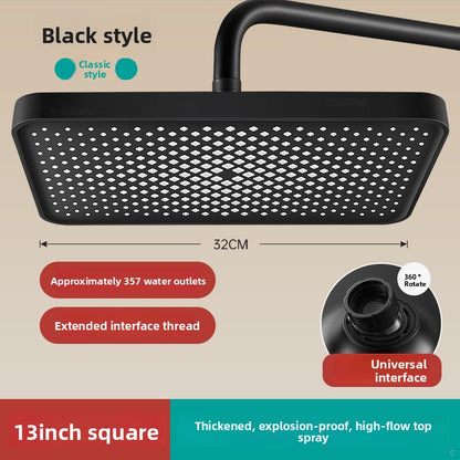 Square Rain Shower Head 33cm