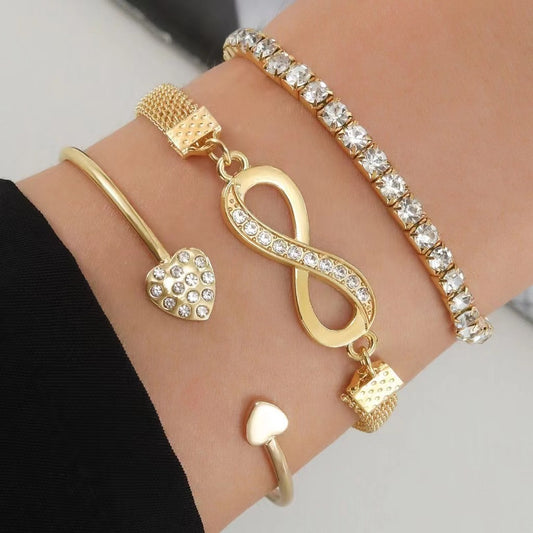 3pcs Women's Bracelet Set