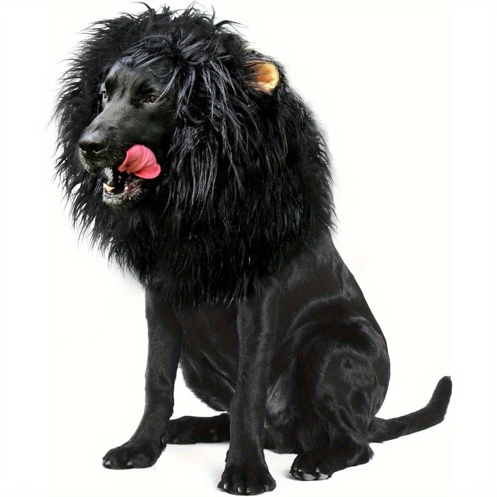 Adjustable Lion Wig Hat