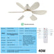 E27 Ceiling Fan Light Bulb